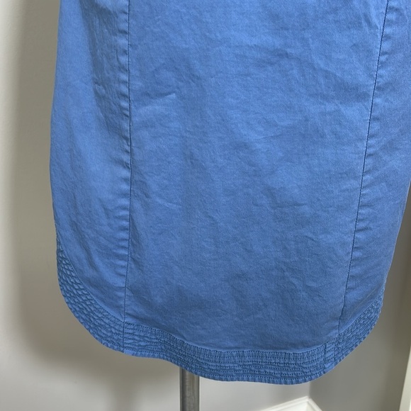 Anthropologie Pilcro Collared Shirt Dress Denim Medium Blue Sz 6 - Picture 10 of 16